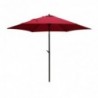 PARASOL ACERO ROJO DIAMETRO 2.7M 893414